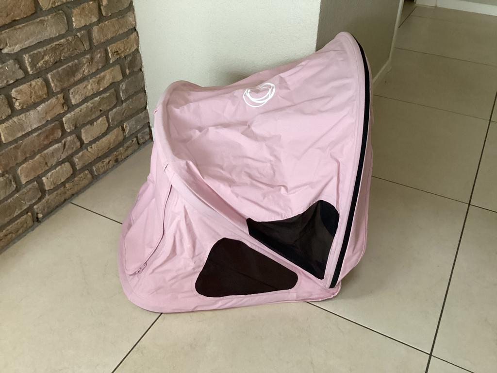 Bugaboo Cameleon Breezy zomerkap (roze), Kinderen en Baby's, Kinderwagens en Combinaties, Ophalen, Zo goed als nieuw, Bugaboo
