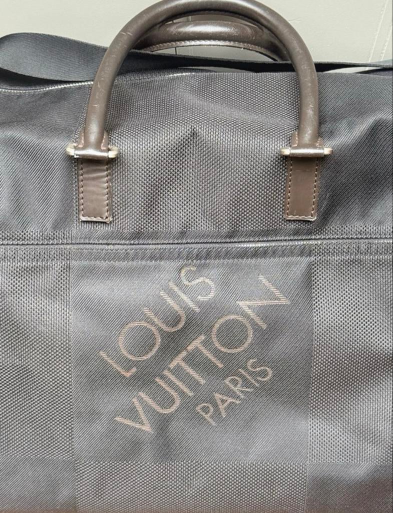 Louis Vuitton Reistas - Monogram Giant Albatross origineel, Gebruikt, 20 tot 30 cm, Zwart, Ophalen of Verzenden