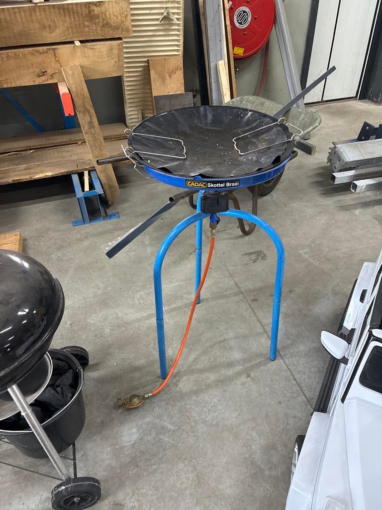 CADAC Skottel Braai Gasbarbecue, Tuin en Terras, Gasbarbecues, Ophalen, Gebruikt