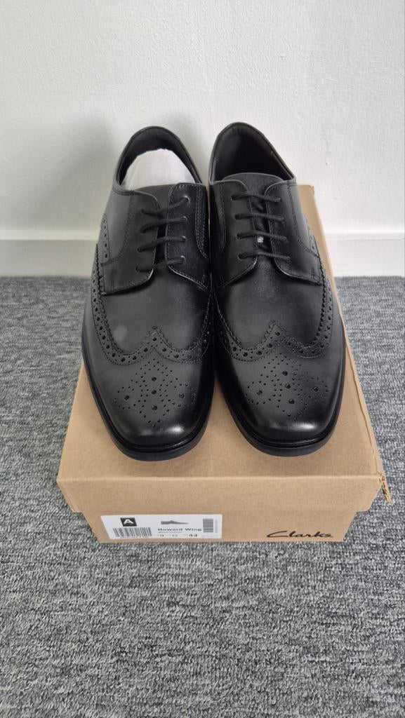 Clarks Howard. Zwart Maat 43, Zwart, Nieuw, Clarks, Ophalen of Verzenden