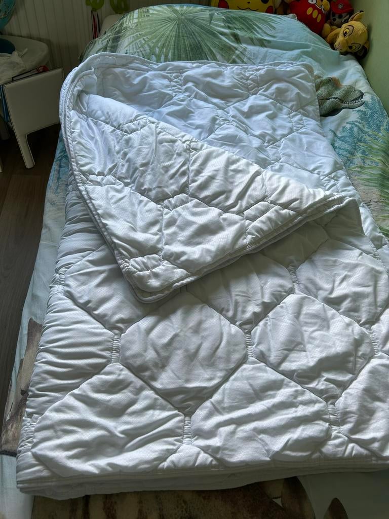 Peuter Dekbed, Wit, Tweepersoons, Ophalen of Verzenden, Deken of Dekbed