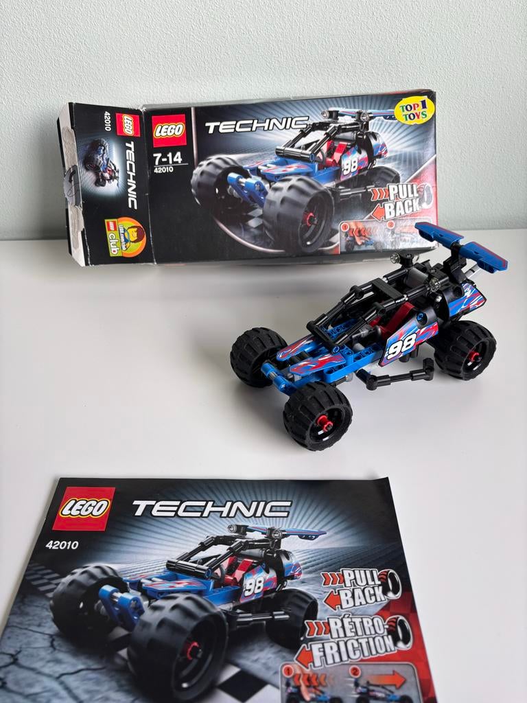 Lego Technic 42010 Off-Road Racer, Ophalen of Verzenden, Gebruikt, Complete set, Lego