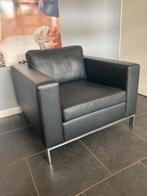 3 Walter Knoll Norman Foster 500 fauteuils, zwart leder, Design, 75 tot 100 cm, Ophalen of Verzenden, Zo goed als nieuw