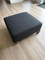 Hocker Zwart met wieltjes, Ophalen, Vierkant, 75 tot 100 cm, Zo goed als nieuw