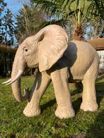 Grote olifant beeld tuin vijver zwembad jungle safari, Ophalen of Verzenden, Nieuw, Kunststof, Dierenbeeld