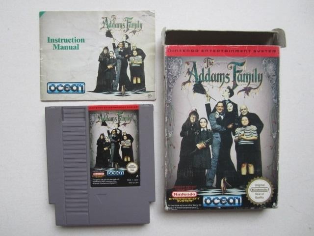 Addams Family NES Nintendo, Gebruikt, 1 speler, Ophalen of Verzenden, Vanaf 3 jaar