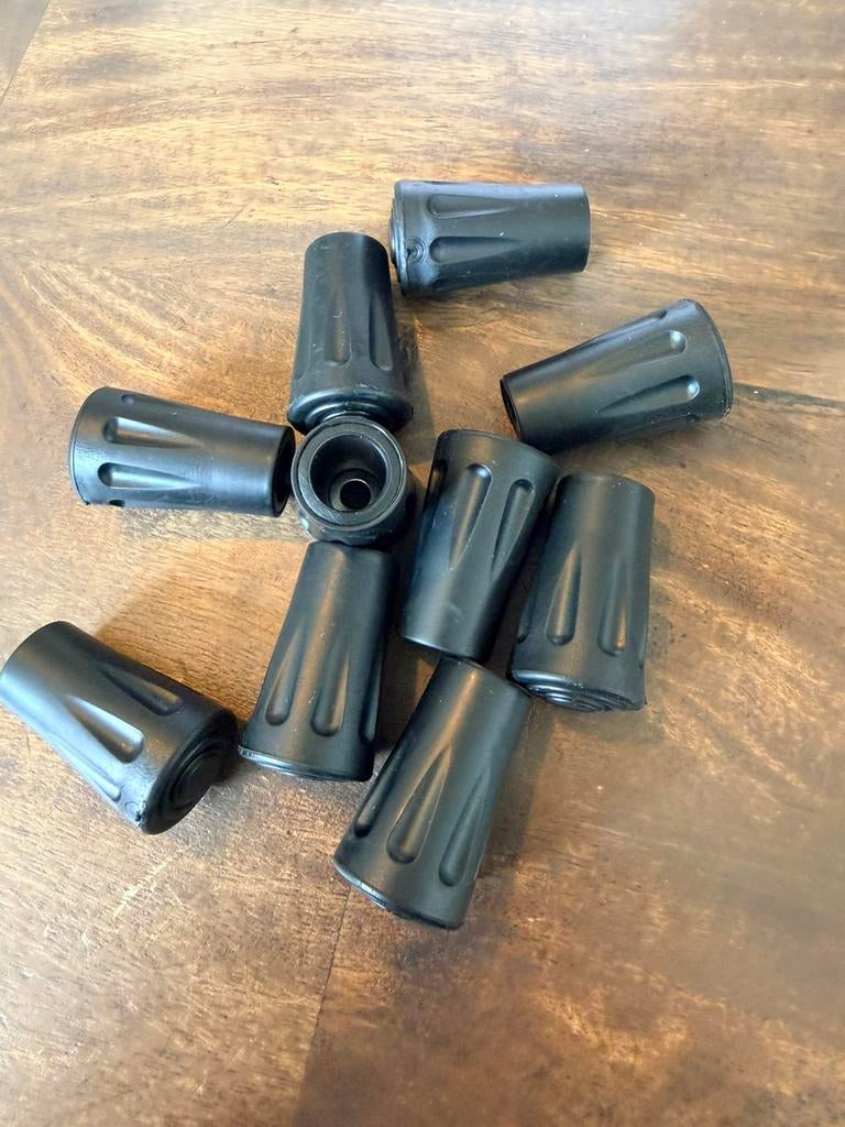 Nordic walking doppen (10 stuks), Ophalen of Verzenden, Zo goed als nieuw