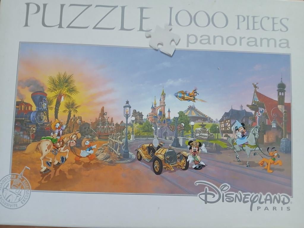 Disneyland Parijs Legpuzzel 1000 stukjes, Hobby en Vrije tijd, Denksport en Puzzels, Ophalen of Verzenden, 500 t/m 1500 stukjes