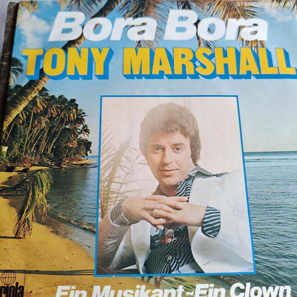 Tony Marshall Vinyl Singles 5 stuks, Cd's en Dvd's, Vinyl Singles, Ophalen of Verzenden, Gebruikt, 7 inch