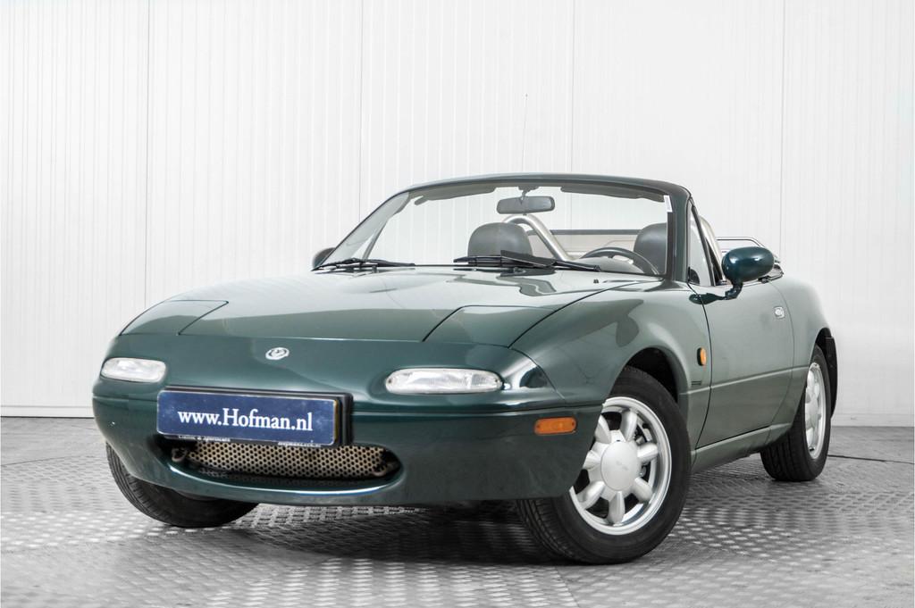 Mazda MX-5 MX-5 1.6i-16V leer (bj 1995), Auto's, Achterwielaandrijving, Gebruikt, 4 cilinders, Bedrijf