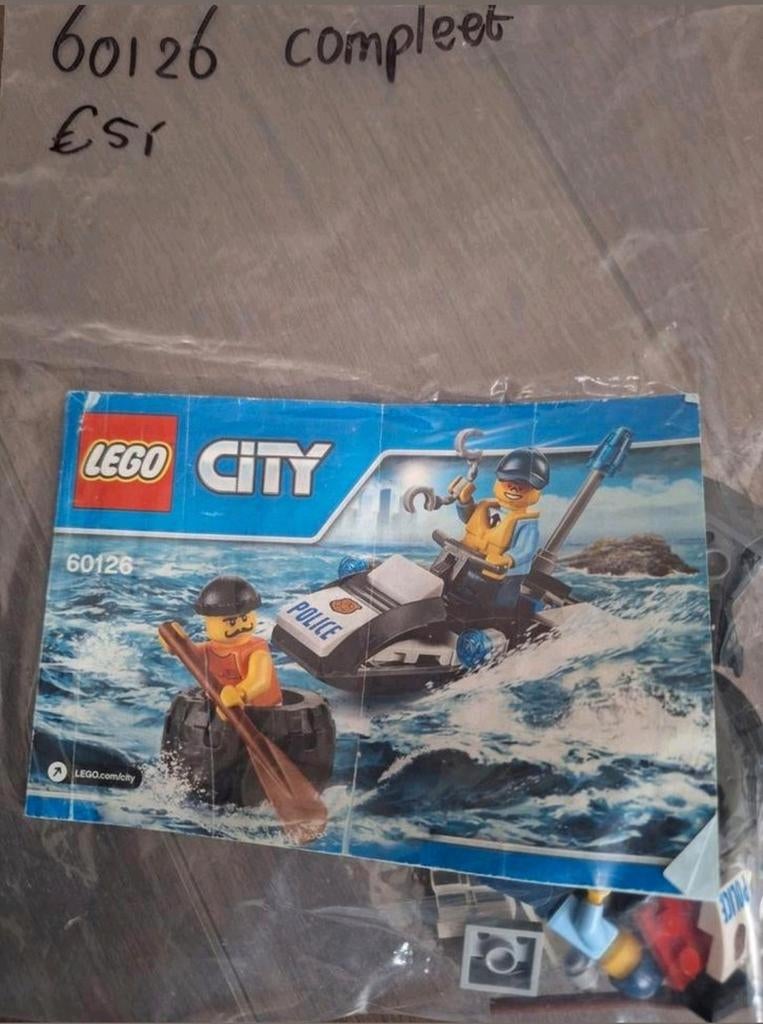Lego city 60126 compleet met boekje, Ophalen of Verzenden, Zo goed als nieuw, Complete set, Lego
