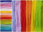 Assortipakket merino lontwol LENTE vanaf 1/2 meter per kleur, Nieuw, Ophalen of Verzenden, Los Vilt, Linschoten