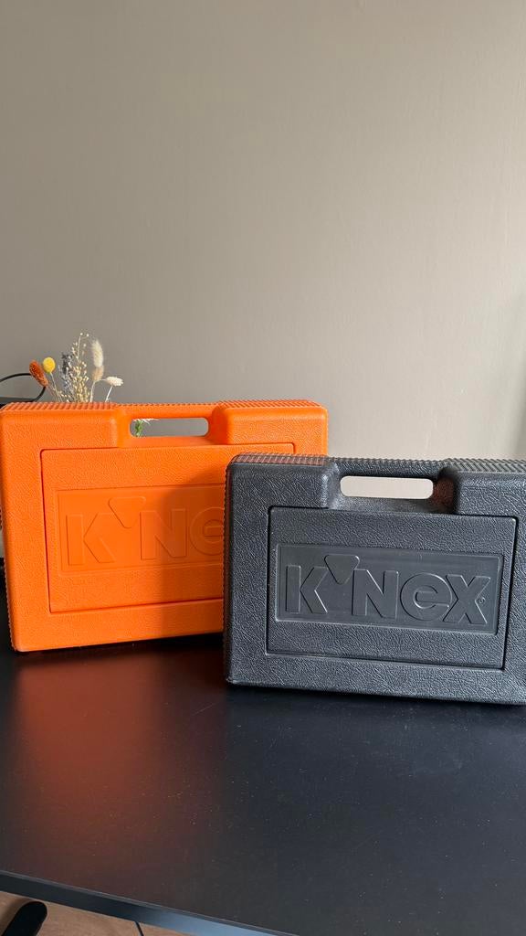 K’NEX bouwset – 2 volle dozen incl. motor, Ophalen, Gebruikt, K'nex