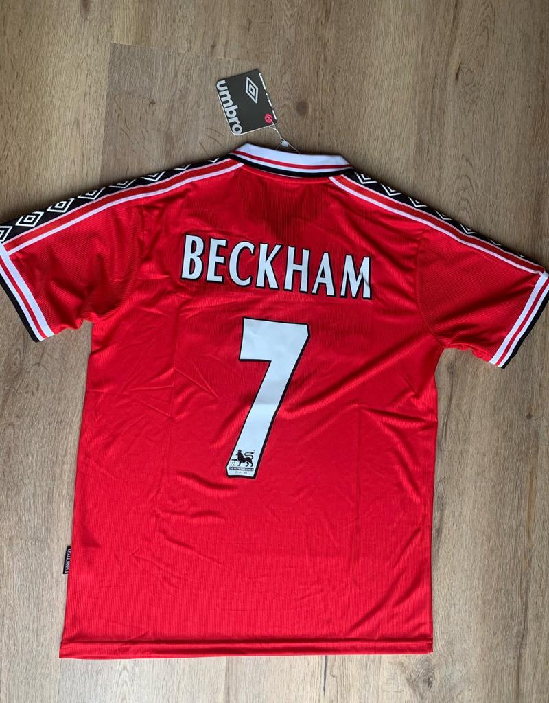 Retro Manchester United Beckham #7, Maat L, Ophalen of Verzenden, Nieuw, Shirt