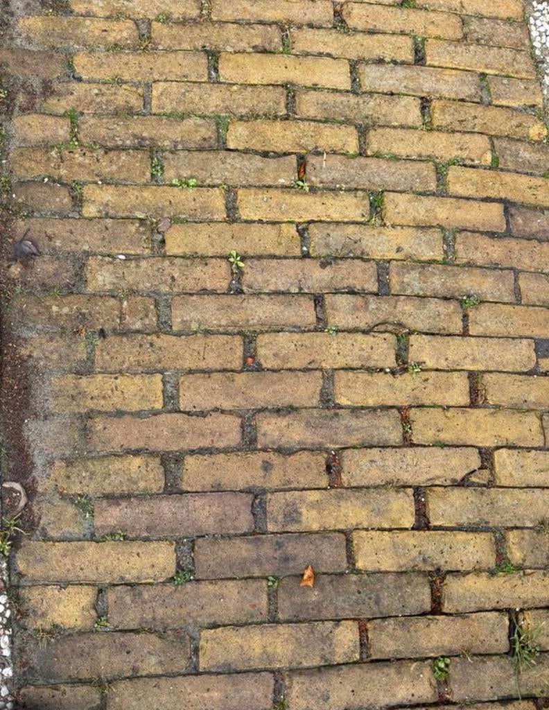 Oude gebakken waaltjes, Tuin en Terras, Tegels en Klinkers, Ophalen, Gebruikt, 10 m² of meer, Overige typen