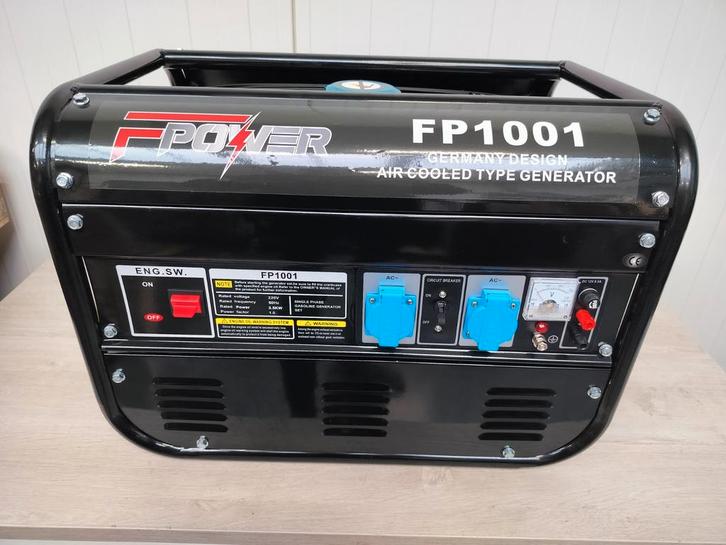 Noodstroom Fpower aggregaat 3,5 KW, koperen spoel. Nieuw!!, Doe-het-zelf en Verbouw, Aggregaten, Nieuw, Benzine, Minder dan 5 kVA