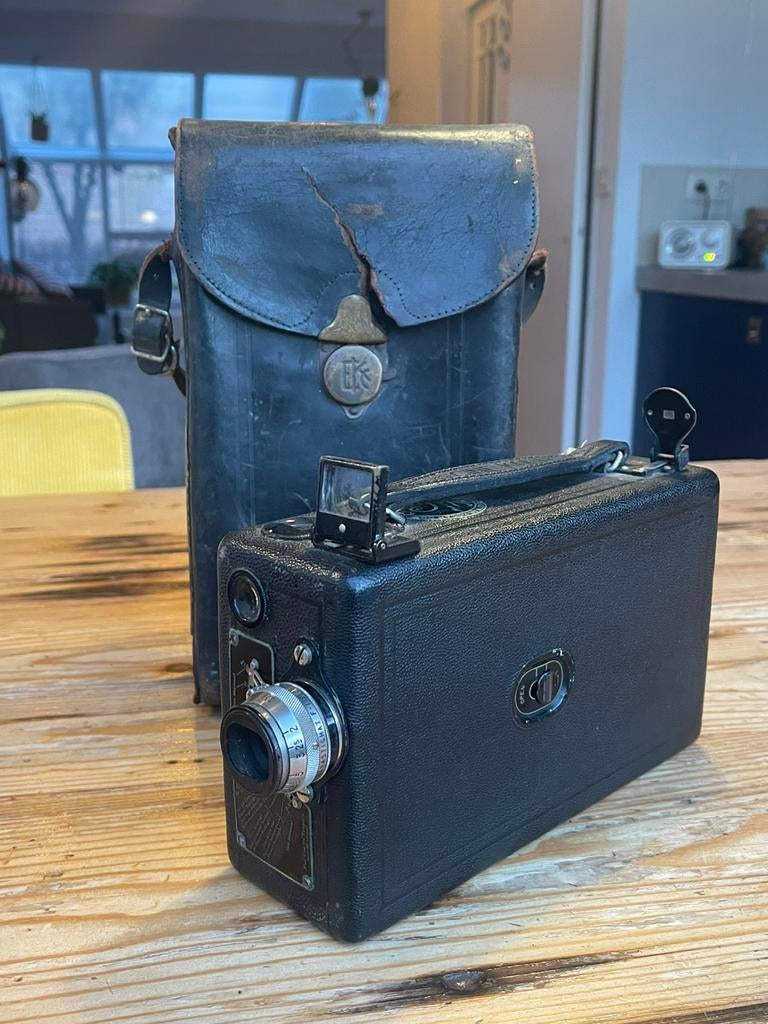 Ciné-Kodak Model B 16mm Filmcamera (1925) - Werkend, Ophalen of Verzenden, Gebruikt, Compact, Kodak