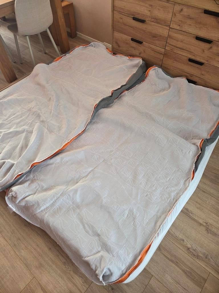 Mline matrasbeschermers slow motion, Huis en Inrichting, Ophalen, 90 cm, Eenpersoons, Zo goed als nieuw