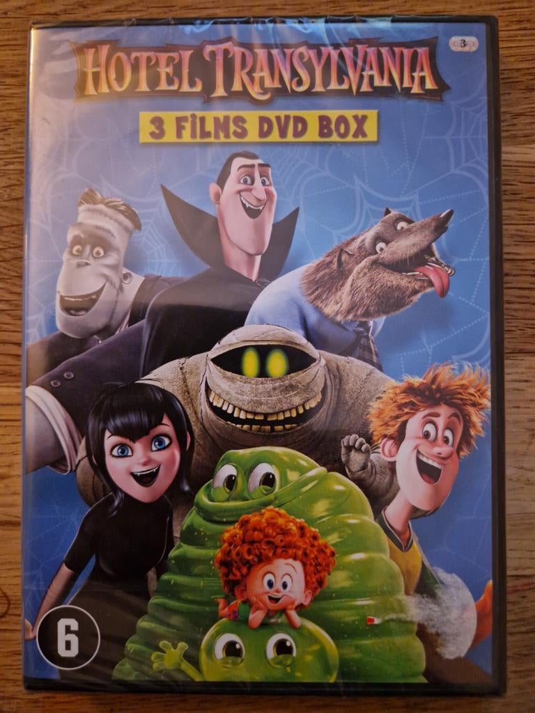 Hotel transylvania 3 films dvd box , nieuw in seal, Alle leeftijden, Ophalen of Verzenden, Nieuw in verpakking