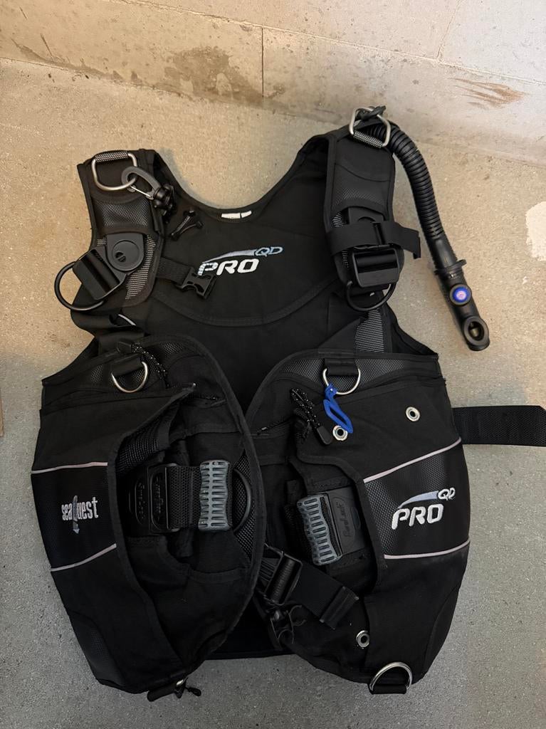 SeaQuest Pro QD trimvest maat M, Watersport en Boten, Duiken, Gebruikt, Trimvest of Wing, Ophalen
