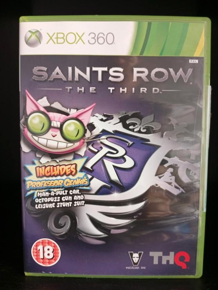 Saints Row: The Third voor Xbox 360, Spelcomputers en Games, Games | Xbox 360, Gebruikt, Avontuur en Actie, 1 speler, Vanaf 18 jaar