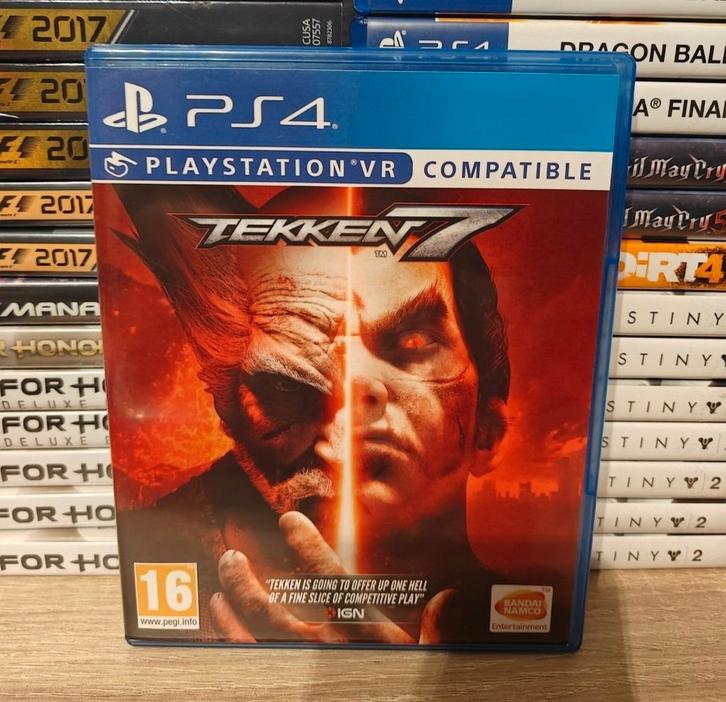 Tekken 7 playstation 4, Spelcomputers en Games, Games | Sony PlayStation 4, Zo goed als nieuw, 1 speler, Vanaf 18 jaar, Ophalen of Verzenden