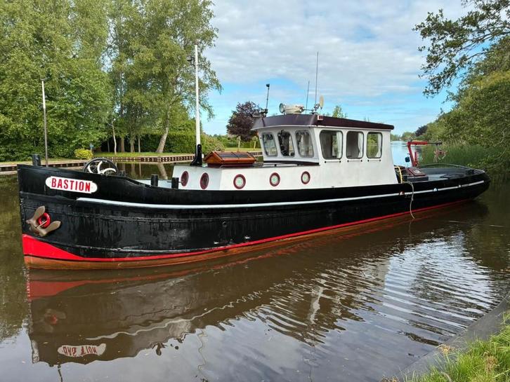Sleepboot Bastion 15.00, Watersport en Boten, Motorboten en Motorjachten, Gebruikt, Staal, 12 meter of meer, Diesel, Binnenboordmotor