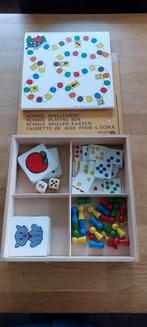 Vintage school spellenkist educo, Ophalen of Verzenden, Gebruikt