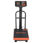 Kibani Platformweegschaal 150 kg - Pakketweegschaal -  Accu, Niet ingevuld, Zo goed als nieuw, Vloerweegschaal, Niet ingevuld