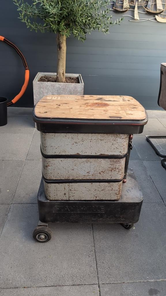 Vintage Stahlwille Gereedschapswagen Jaren '60, Ophalen of Verzenden