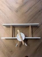 Witte boekenplank in de vorm van een vliegtuig, Huis en Inrichting, Woonaccessoires | Wandplanken en Boekenplanken, Ophalen, Gebruikt