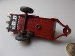 1955 Dinky Toys 321 MASSEY HARRIS MANURE SPREADER (Werkt!), Ophalen of Verzenden, Gebruikt, Tractor of Landbouw, Dinky Toys