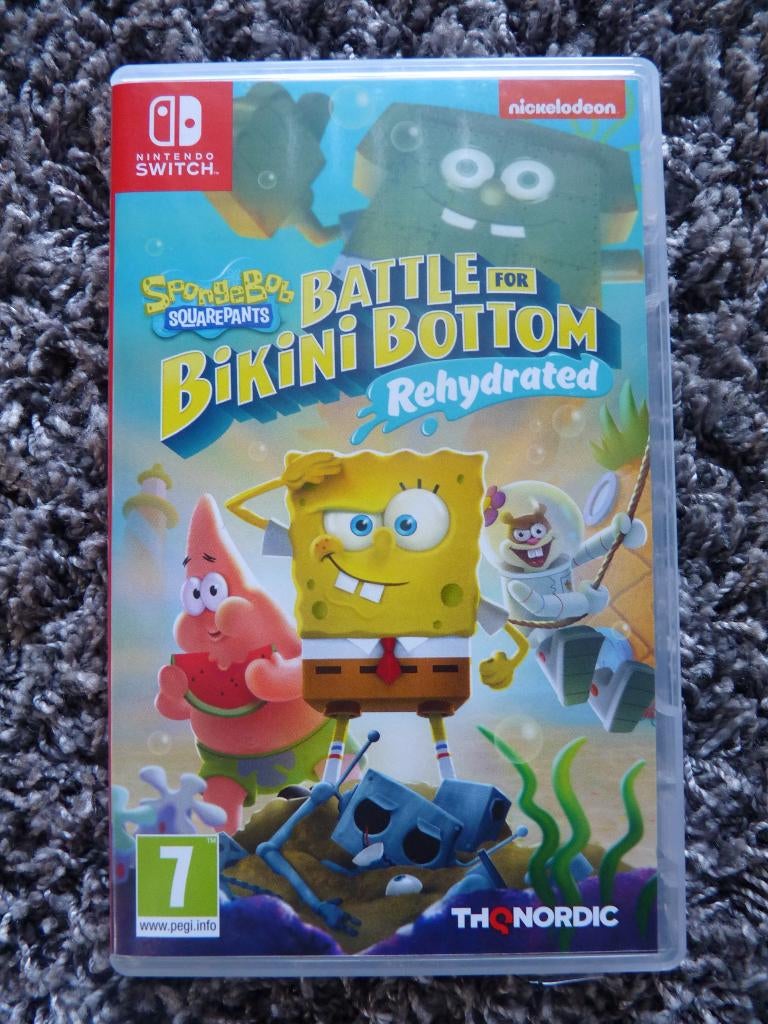 SpongeBob Squarepants Battle for Bikini Bottom Switch 1&2, Spelcomputers en Games, Games | Nintendo Switch, Avontuur en Actie