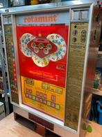 Wand gokkastje rotamint, Overige munten, Ophalen, Gebruikt, Met sleutels