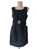 Lien & Giel jurk M, Zwart, Ophalen of Verzenden, Zo goed als nieuw, Onder de knie