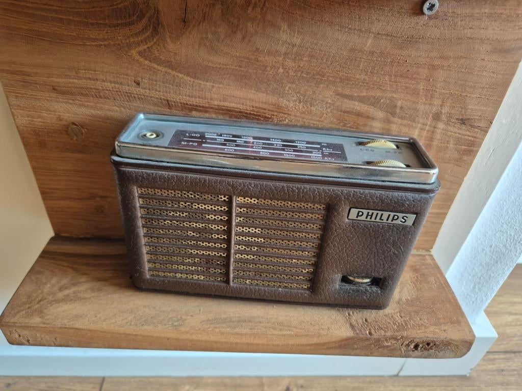 Collectie vintage Philips radio's - Werkt niet, Ophalen, Gebruikt, Radio