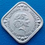 Penning 5 cents Inhuldiging van koningin Beatrix - 1980, Postzegels en Munten, Verzenden, Overige materialen, Nederland