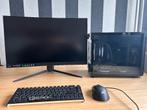 Gaming PC RTX 2060 Ryzen 7 + MSI 144Hz Monitor, Computers en Software, Desktop Pc's, Met monitor, Zelfgebouwde PC, AMD Ryzen 7 3700X (8 cores / 16 threads)