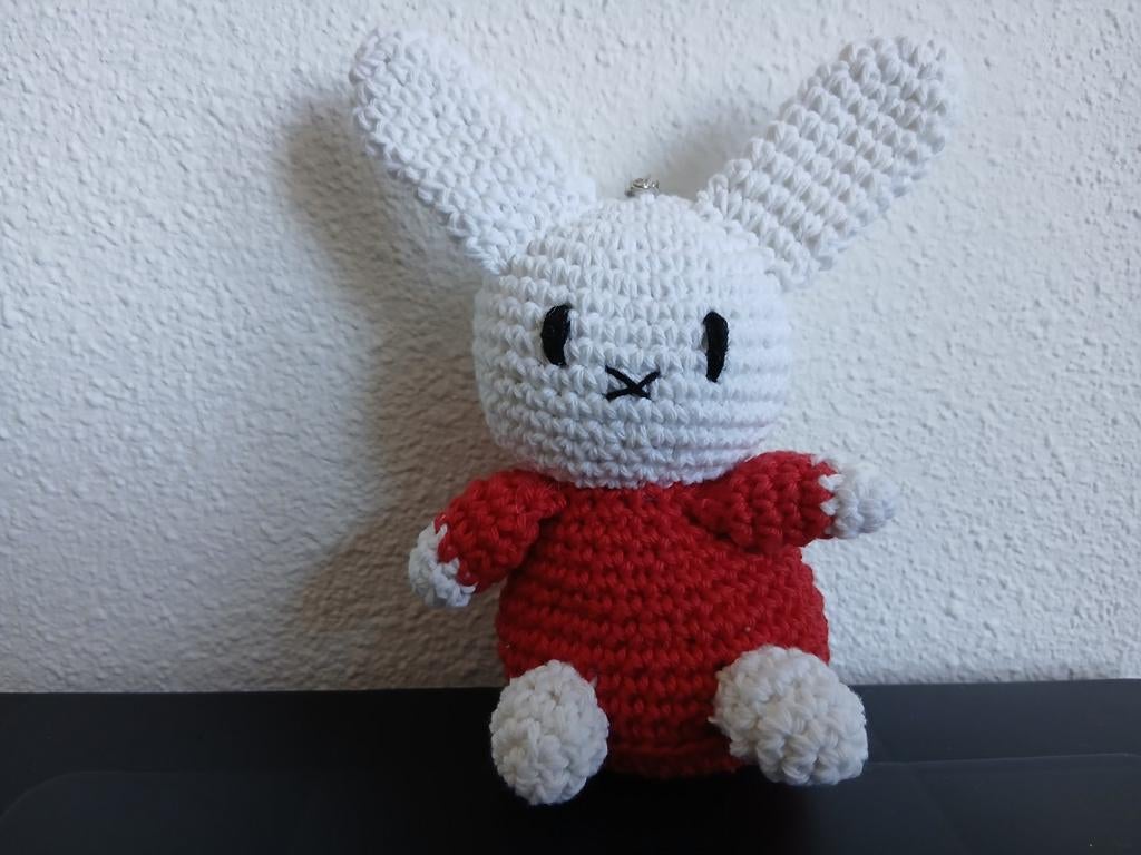 Gehaakte Nijntje sleutelhanger., Ophalen of Verzenden, Zo goed als nieuw