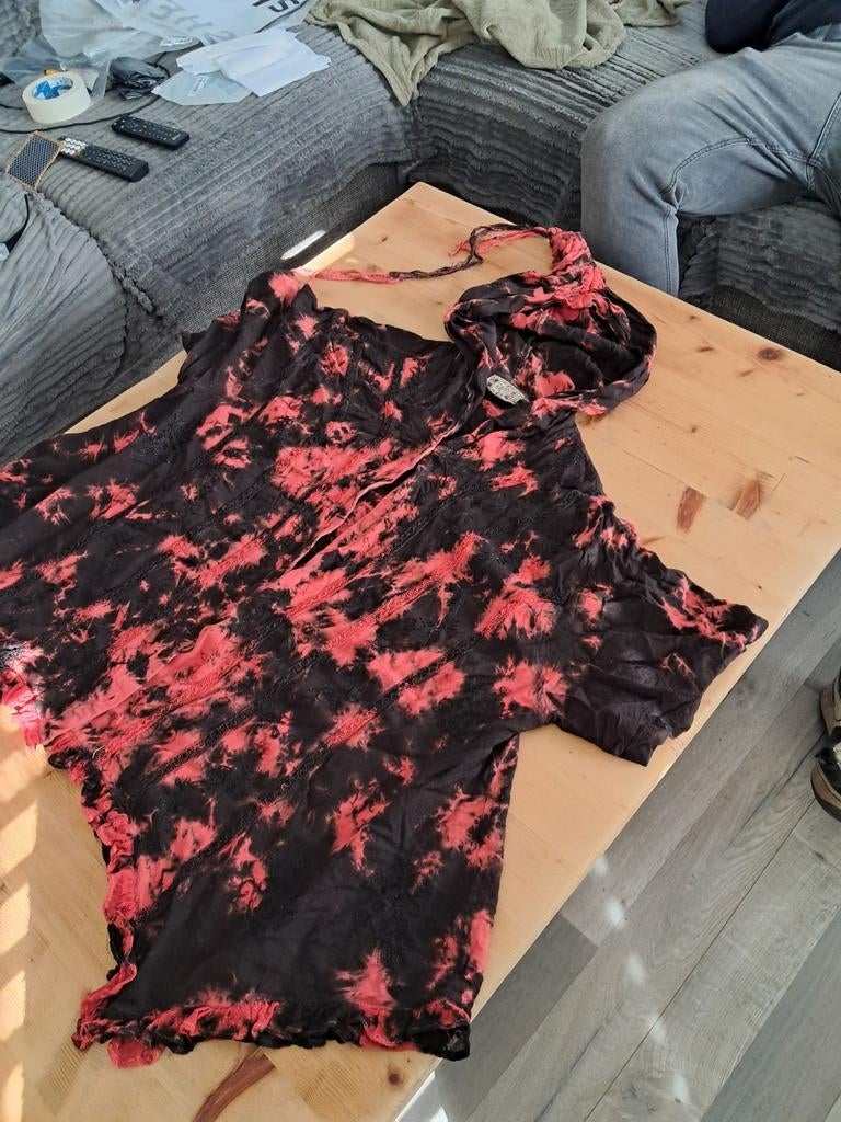 Rapp dames blouse/tuniek met puntmuts 46/48, Ophalen of Verzenden, Nieuw, Maat 46/48 (XL) of groter, Rood