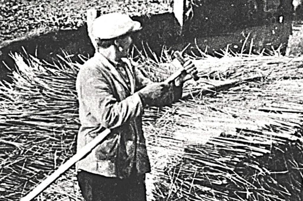 950758 Giethoorn Punter Riet Nette oude kaart onbeschreven, Ophalen of Verzenden, 1940 tot 1960, Ongelopen, Overijssel