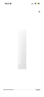 Fardal hoogglans wit pax deur, 200 cm of meer, Overige typen, Nieuw, Minder dan 25 cm