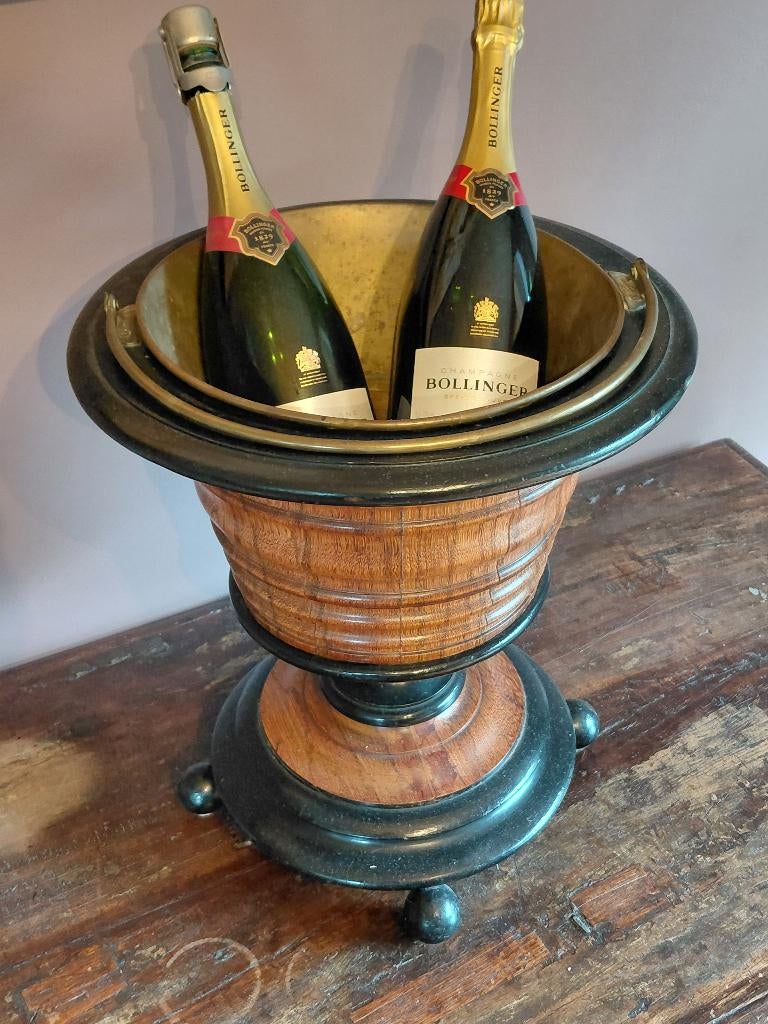 Antieke champagne koeler, Ophalen of Verzenden