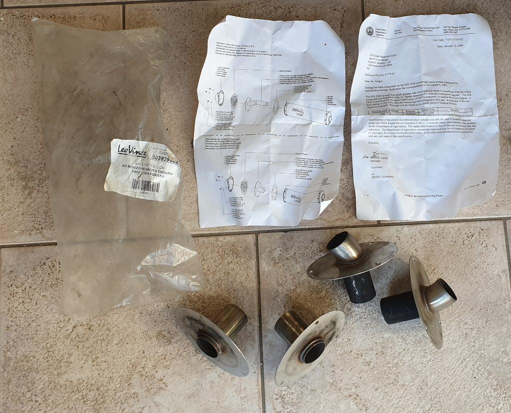 Yamaha xt660x xt660r xtx 660 xt 660 db killers leovince, Ophalen of Verzenden