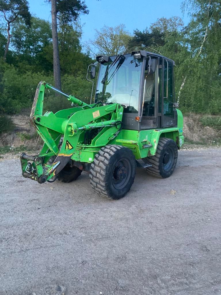 Ahlmann az45 loader shovel, Ophalen