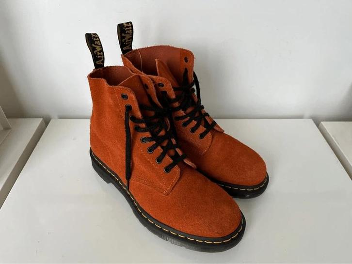 Dr. Martens boots, Kleding | Heren, Schoenen, Zo goed als nieuw, Boots, Bruin, Ophalen of Verzenden