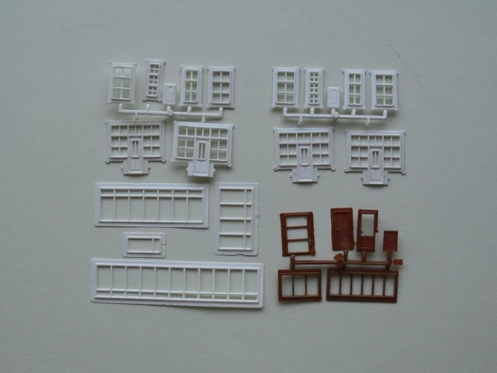 Faller Einzelteilsortiment originele bouwdelen Nr. 3405, Overige merken, Gelijkstroom of Wisselstroom, Brug, Tunnel of Gebouw