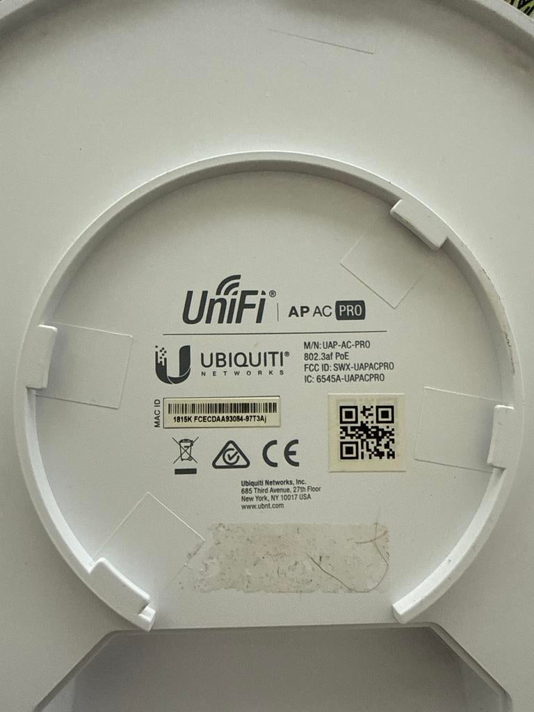 Unifi AP AC Pro Access Points, Computers en Software, Accesspoints, Ophalen, Gebruikt