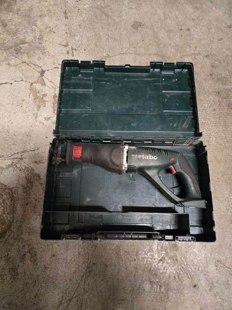 Metabo ASE18LTX Reciprozaag 18V Body + Kist, Ophalen of Verzenden