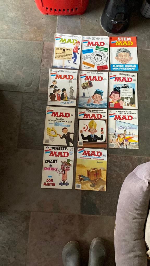 11 mad stripboeken, Boeken, Stripboeken, Meerdere stripboeken, Ophalen of Verzenden, Zo goed als nieuw